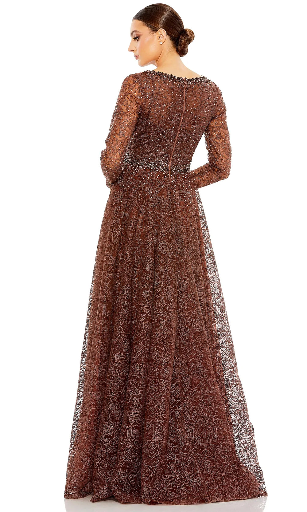 Mac Duggal 20372 Chocolate