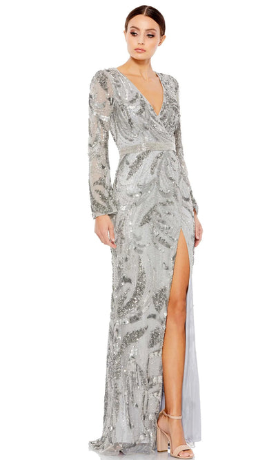 Mac Duggal 5222 Gray