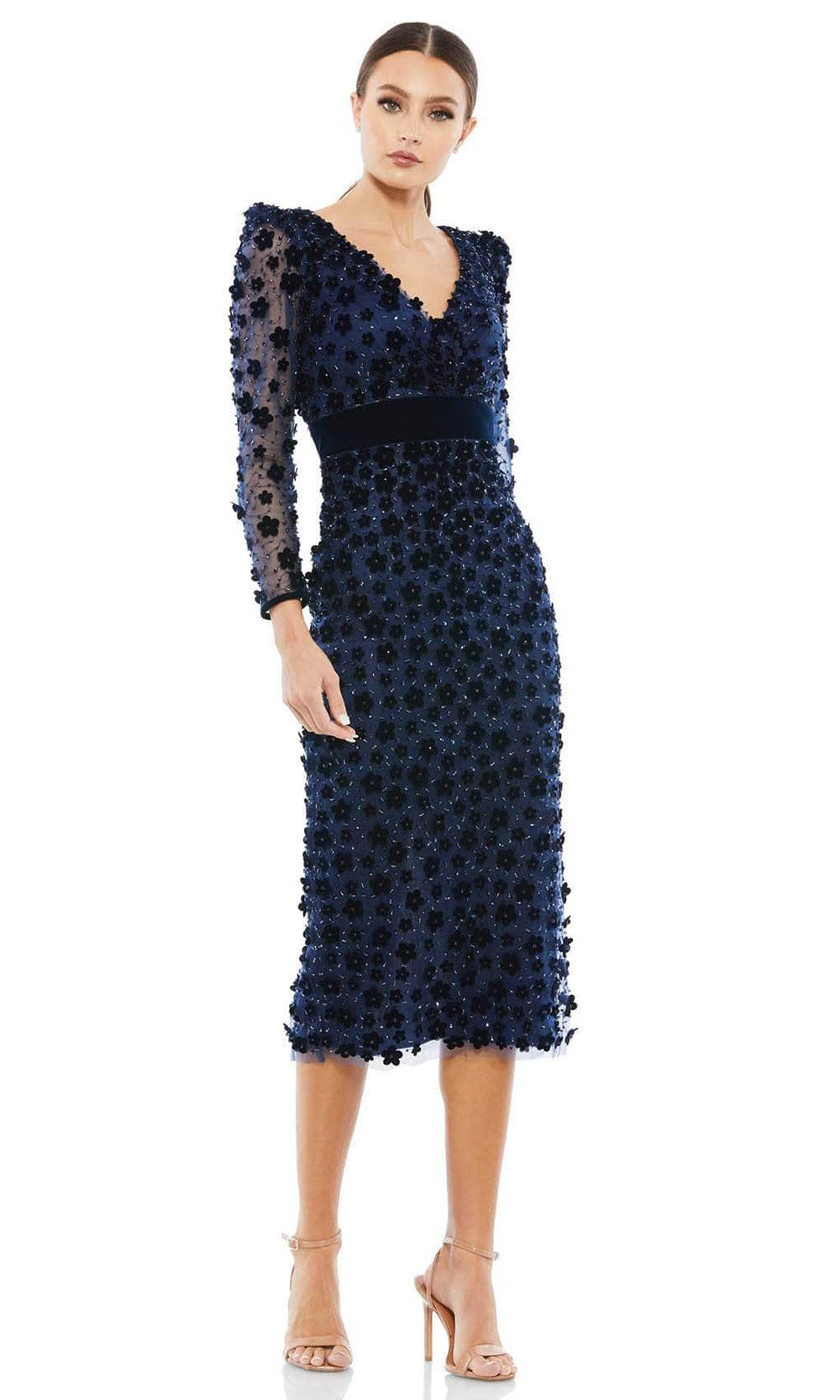 Mac Duggal 67856 In Blue