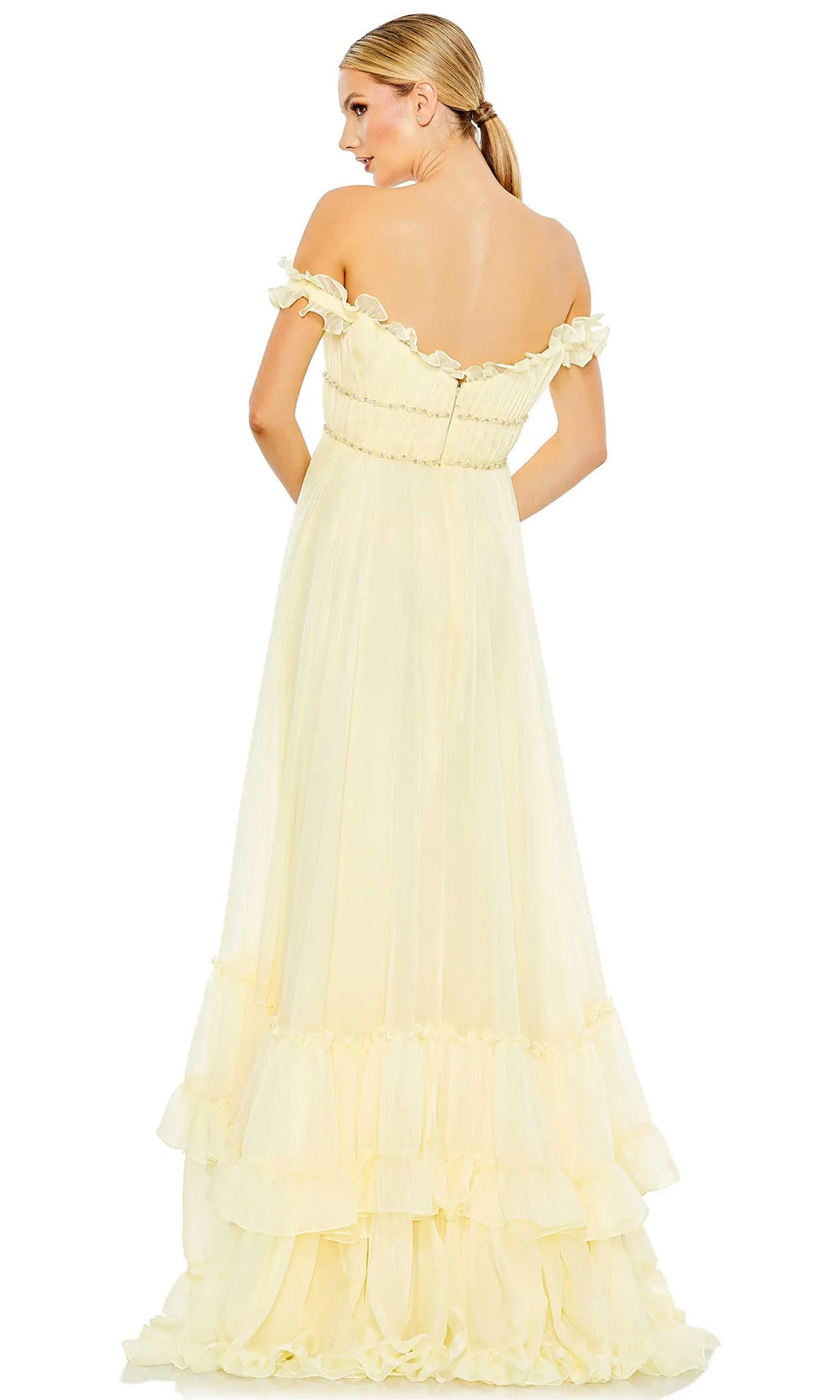 Mac Duggal 68086 Yellow