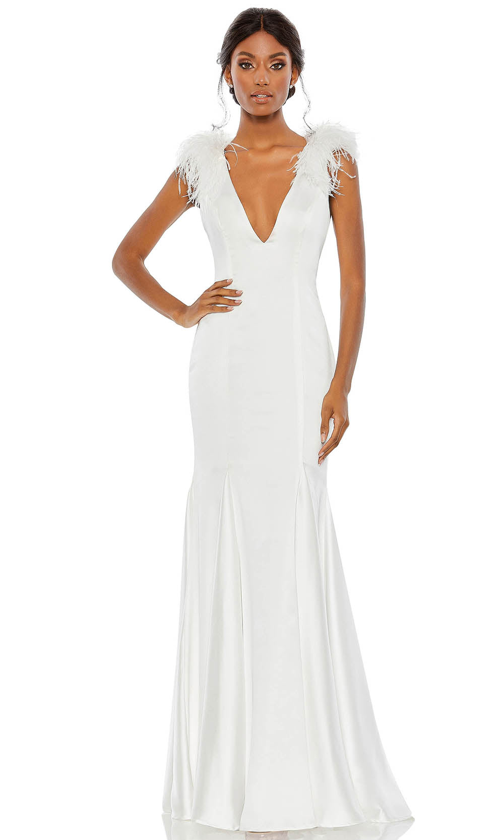 Mac Duggal 68137 In White