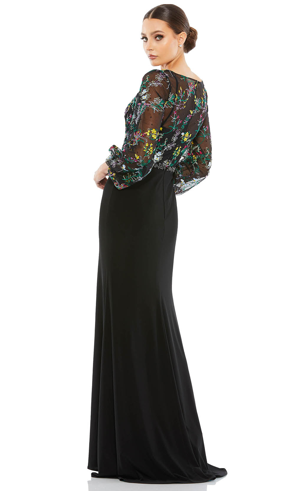 Mac Duggal 79379 In Black Multi
