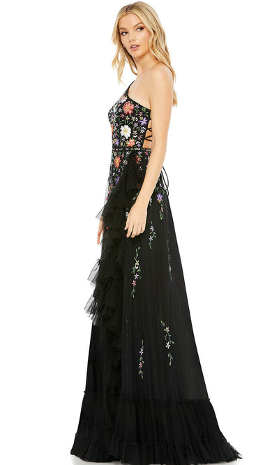 Mac Duggal 9164 In Black Multi