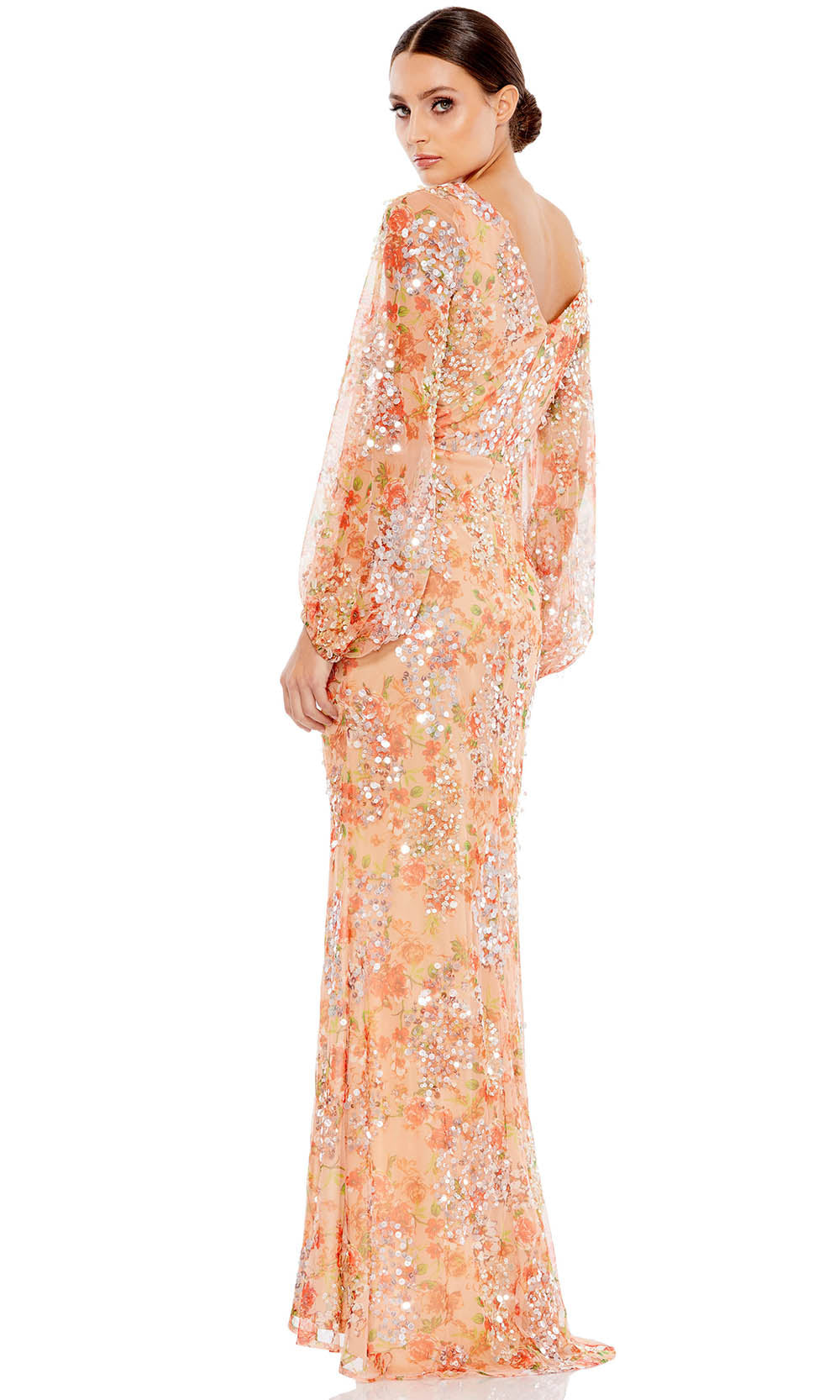 Mac Duggal 93547 In Orange