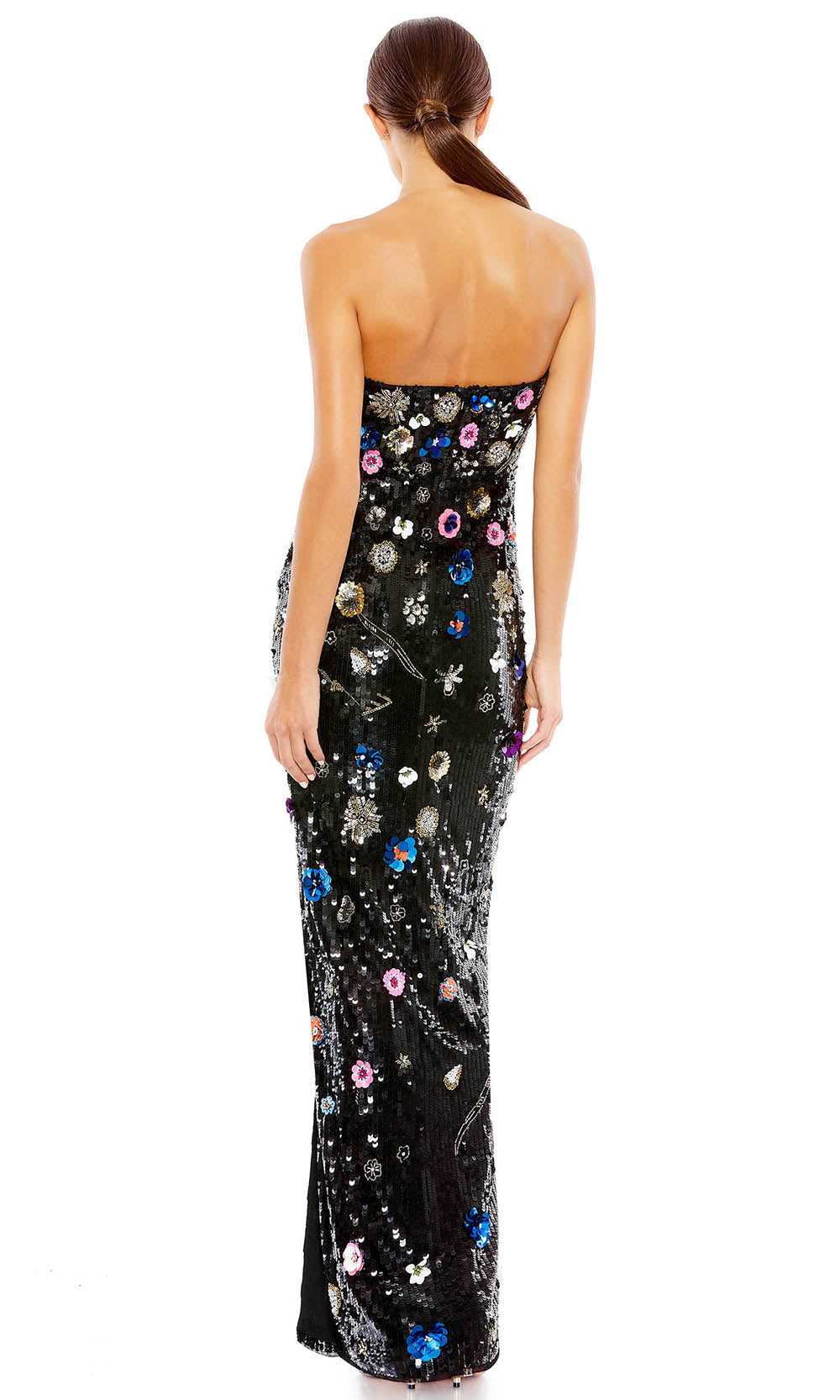 Mac Duggal 93695 In Black Multi