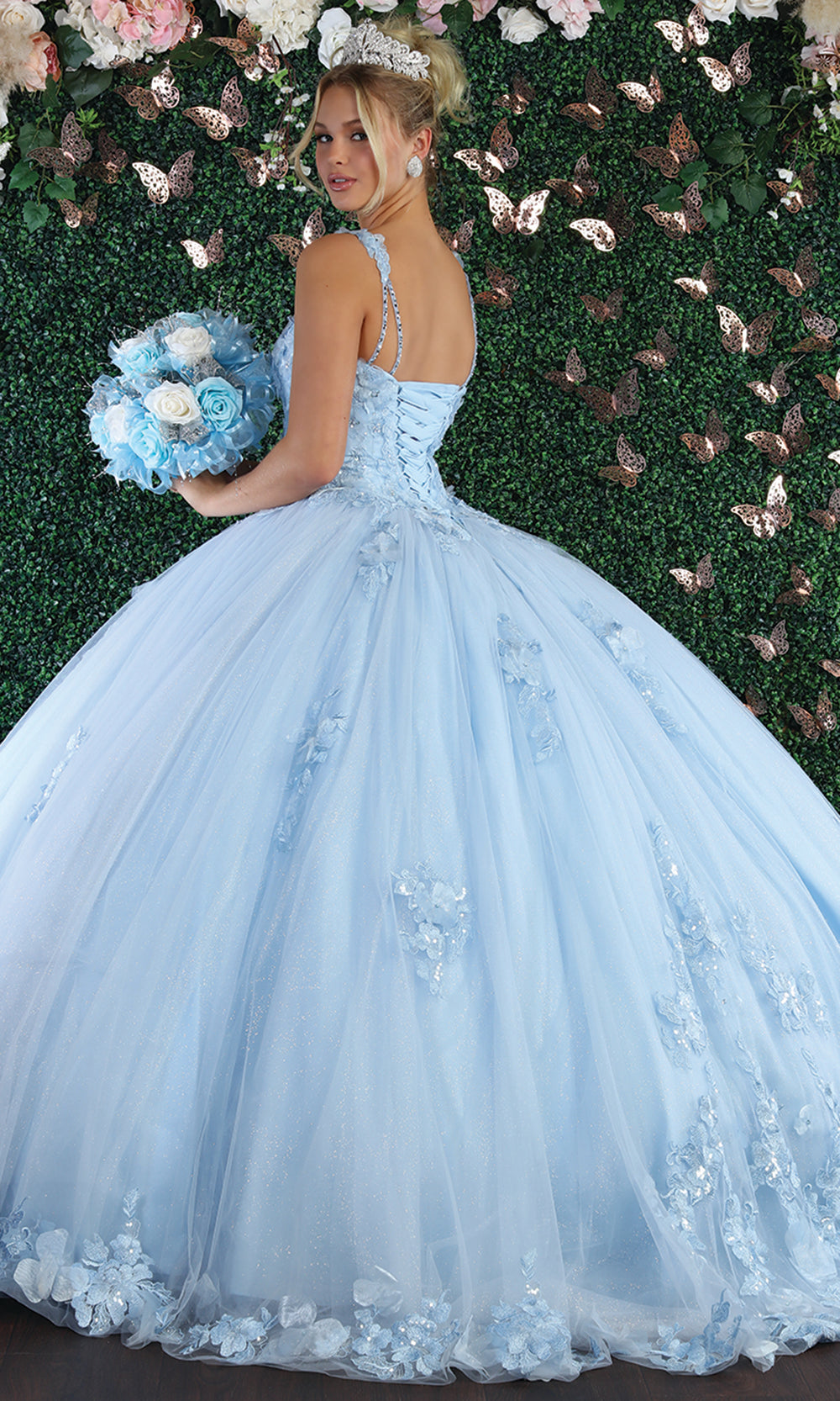 May Queen LK159 In Blue