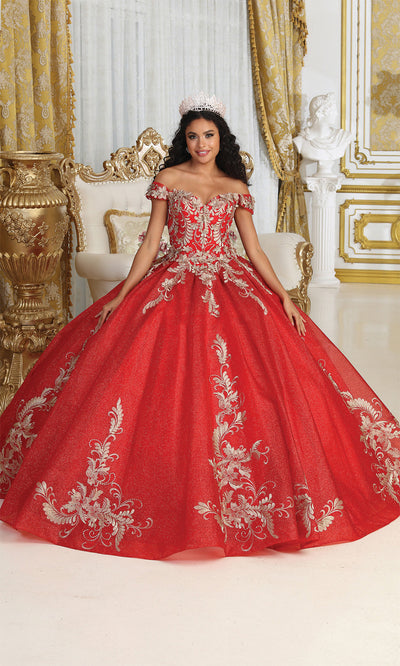 May Queen LK219 Red/Gold