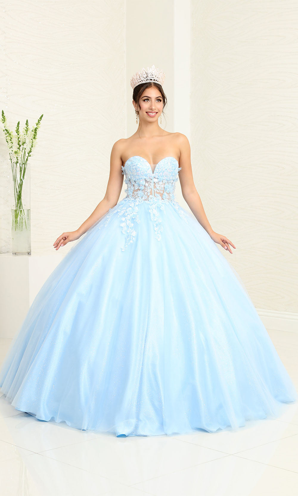 May Queen LK243 Babyblue