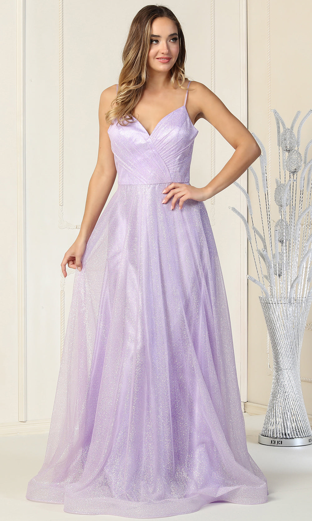 May Queen MQ1838 In Purple