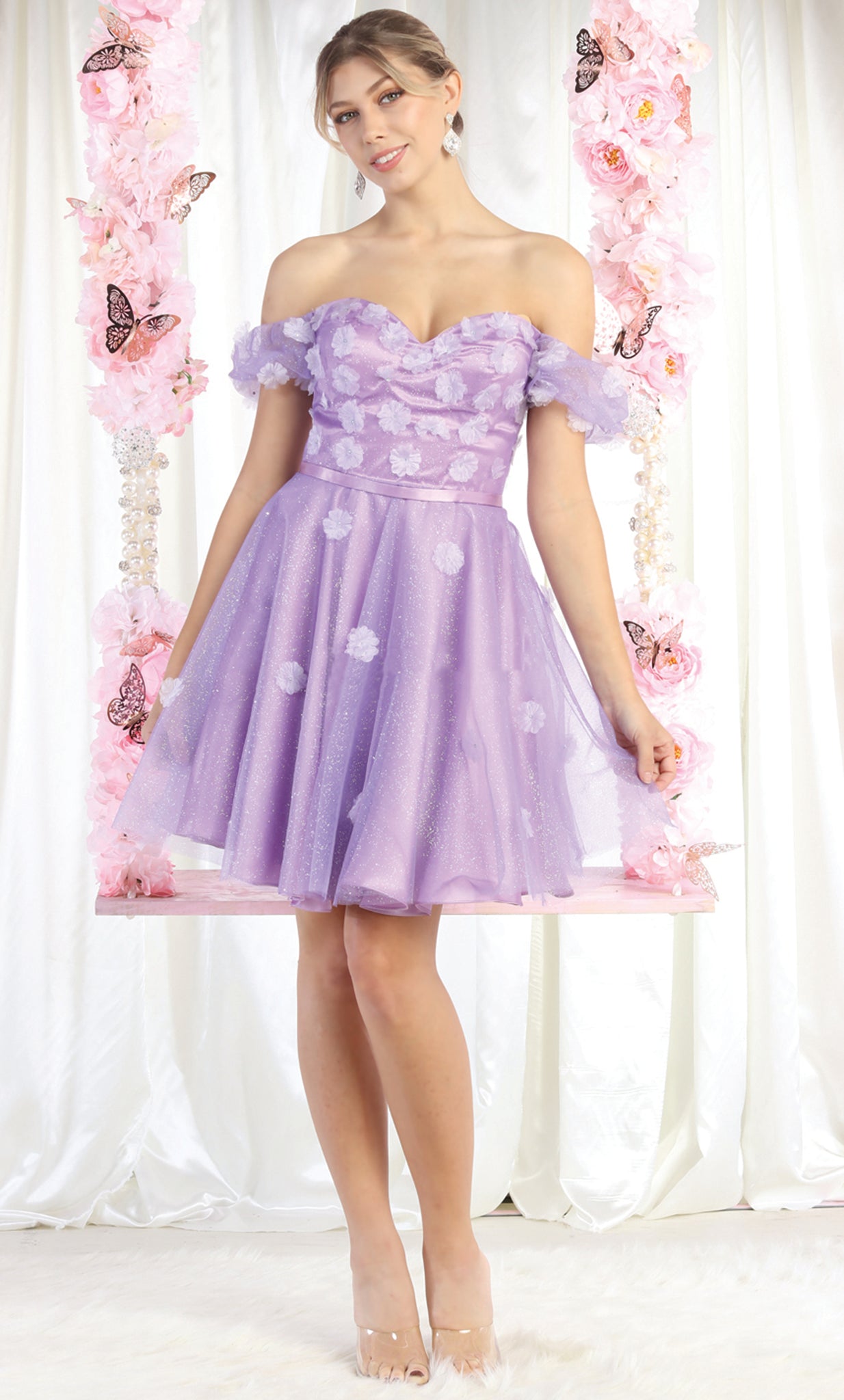 May Queen MQ1934 Purplegrade 8 grad dresses, graduation dresses