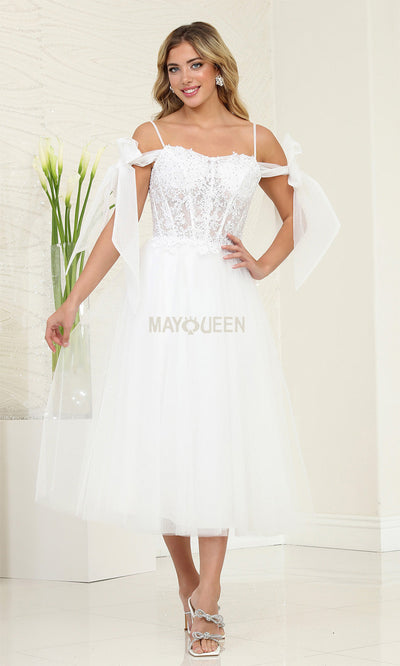 May Queen MQ2089 White