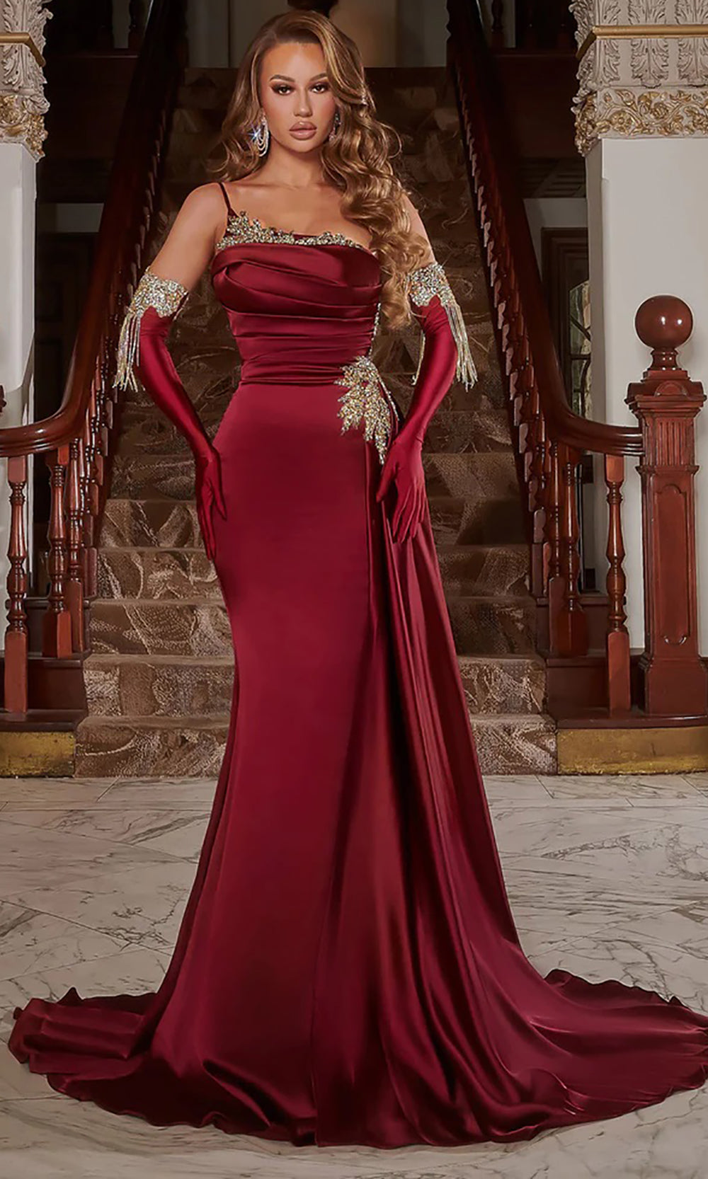 Portia and Scarlett PS22122 In Red