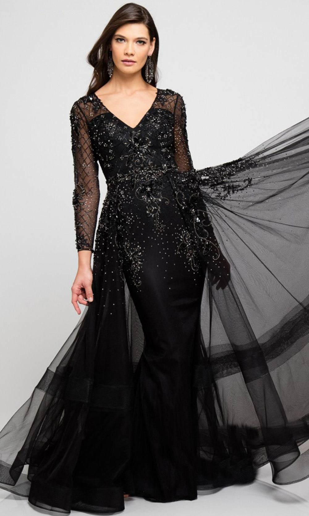 Terani Couture 1722M4354 In Black