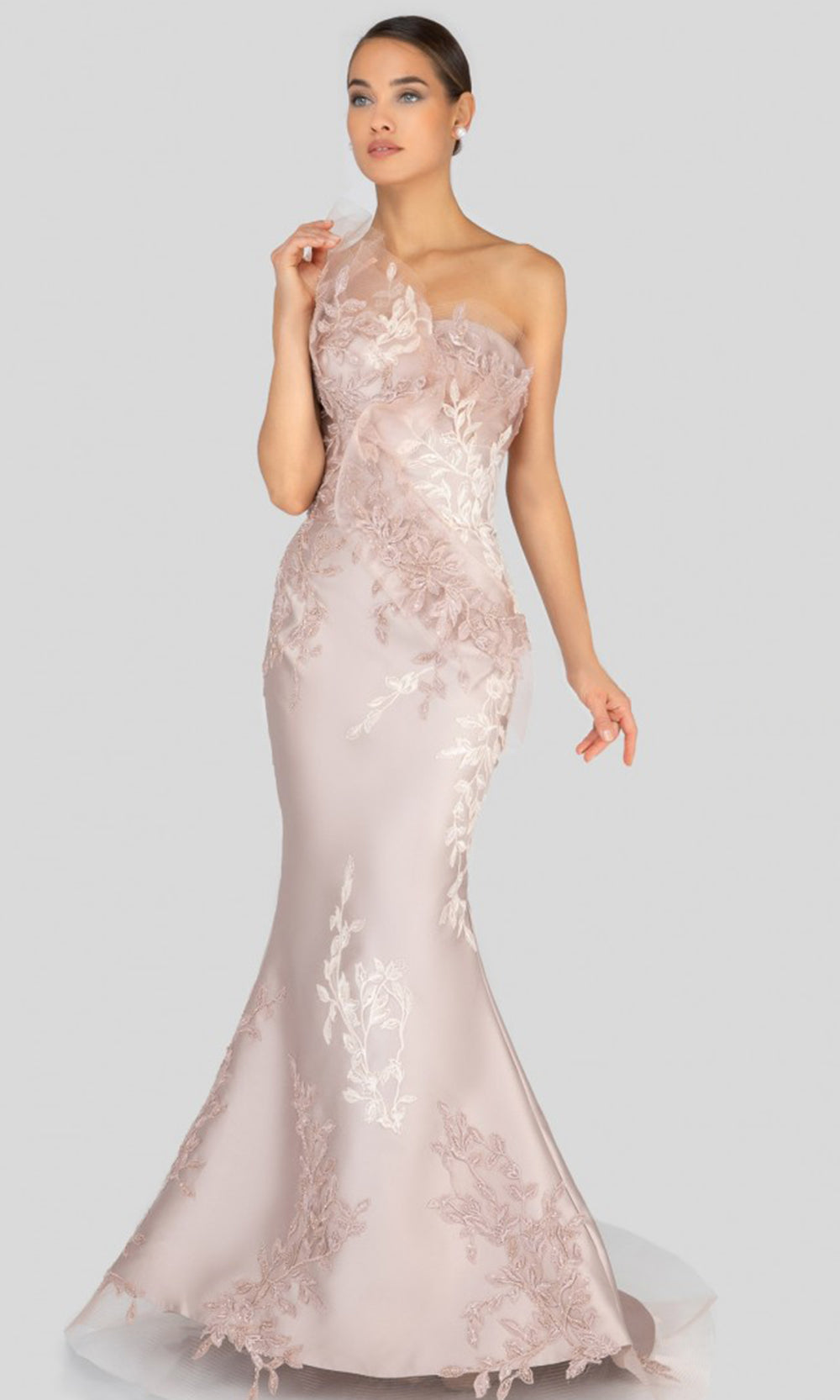 Terani Couture 1911E9095 Champagne