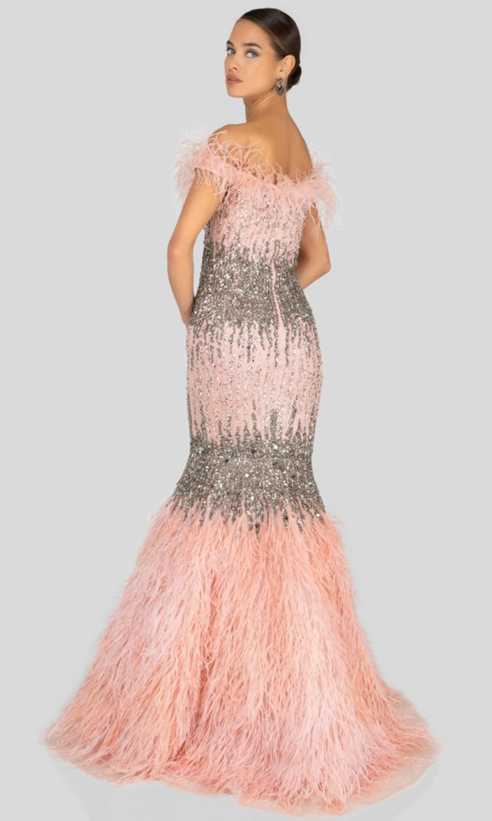 Terani Couture 1911GL9512 Pink