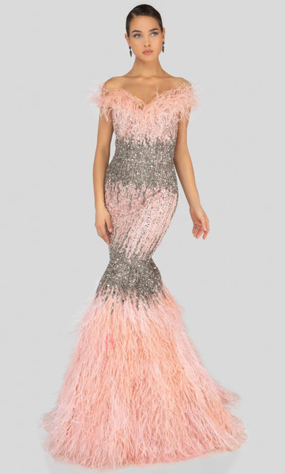 Terani Couture 1911GL9512 Pink