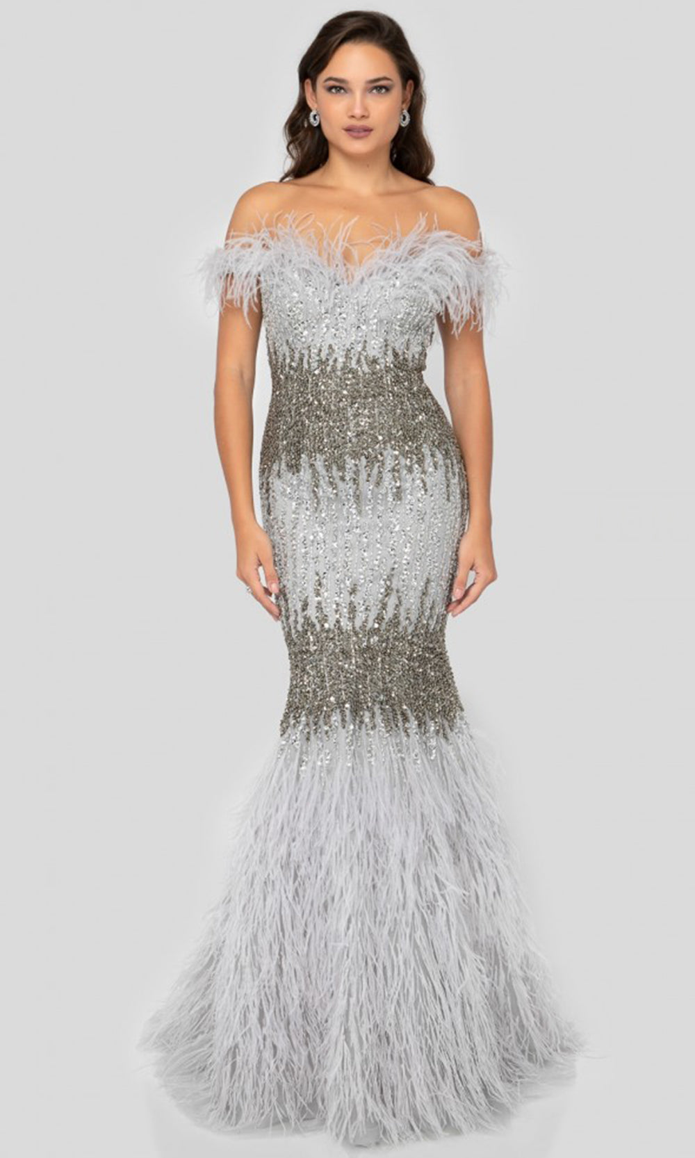 Terani Couture 1911GL9512 Silver