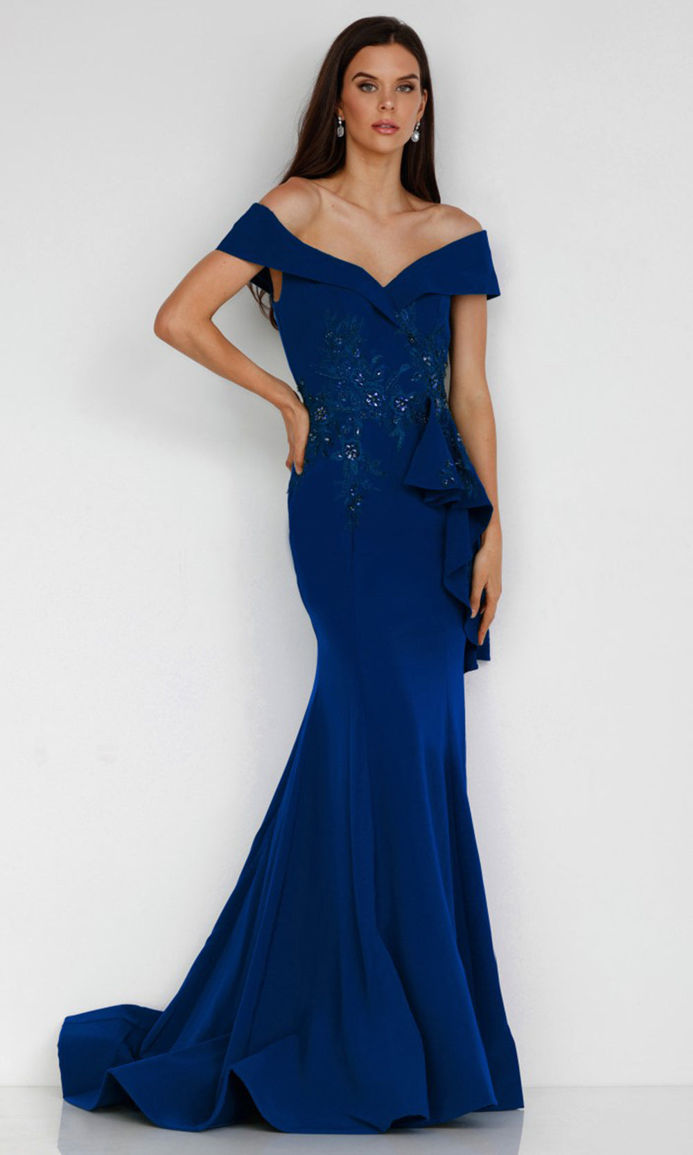 Terani Couture 1911M9339 In Blue
