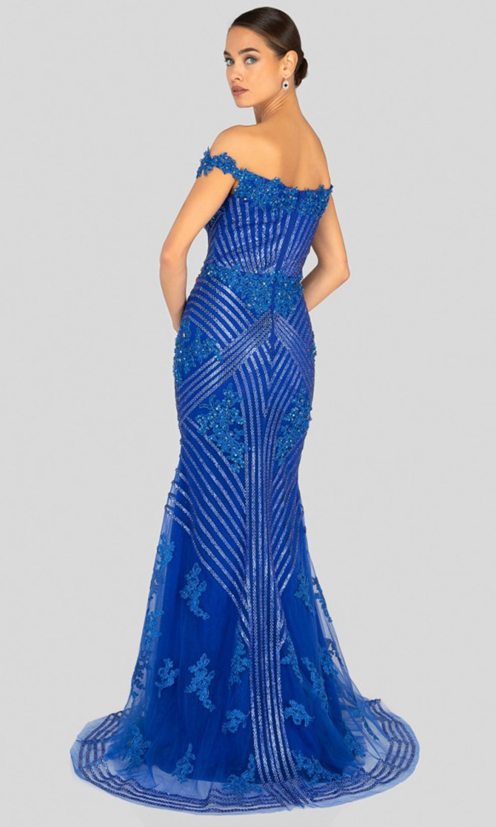 Terani Couture 1912GL9572 Blue