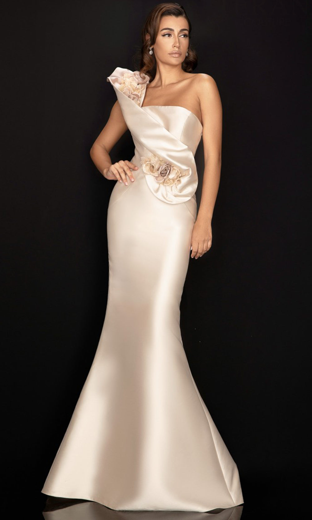 Terani Couture 2011E2424 In Champagne & Gold