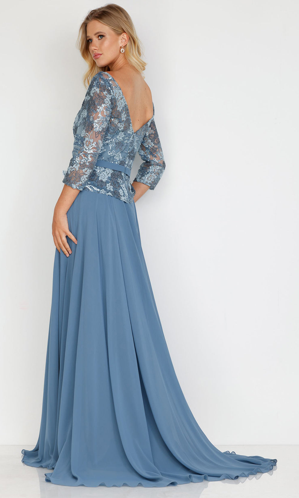 Terani Couture 2027M3086 In Blue