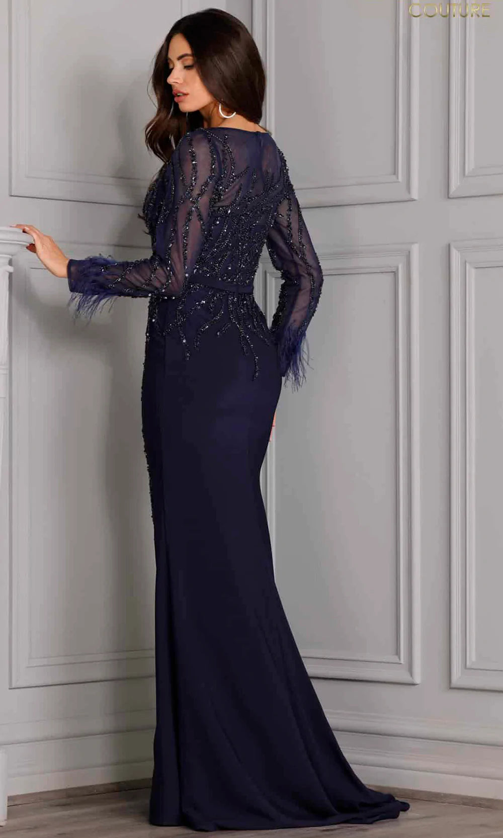 Terani Couture 2111M5277 In Blue