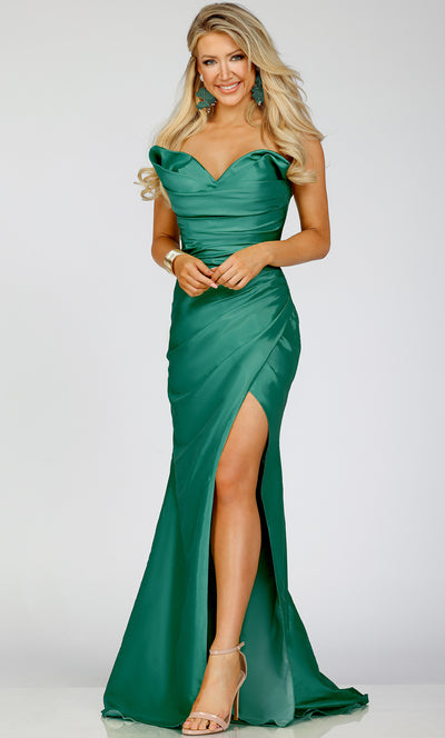 Terani Couture 231P0180 Green