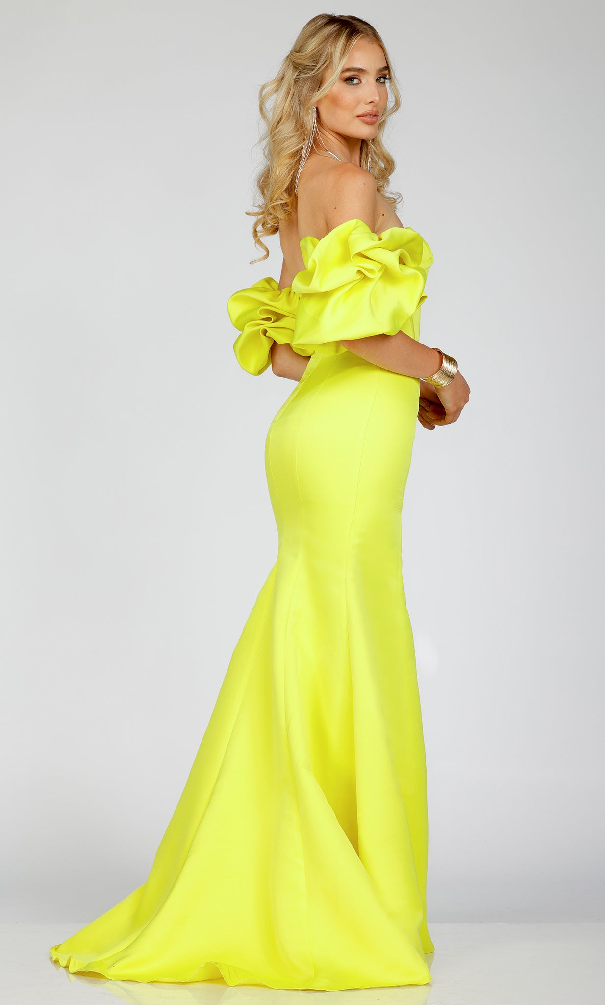 Terani Couture 231P0181 Yellow