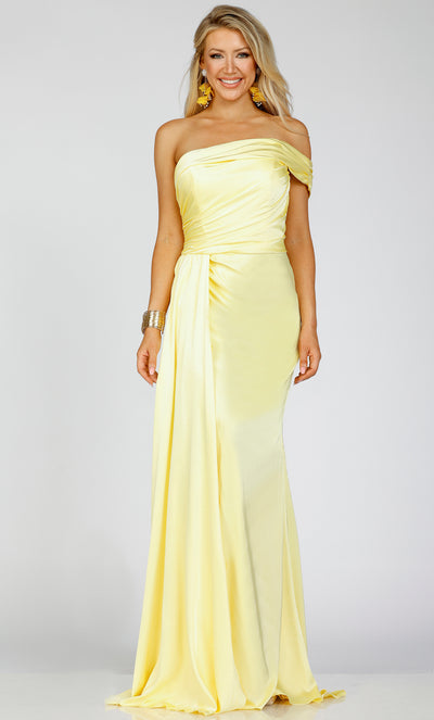 Terani Couture 231P0541 Yellow