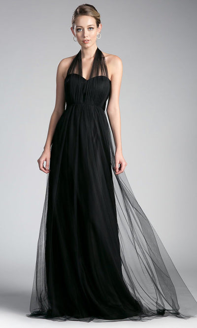 Cinderella Divine - ET322 Convertible Sweetheart Dress In Black