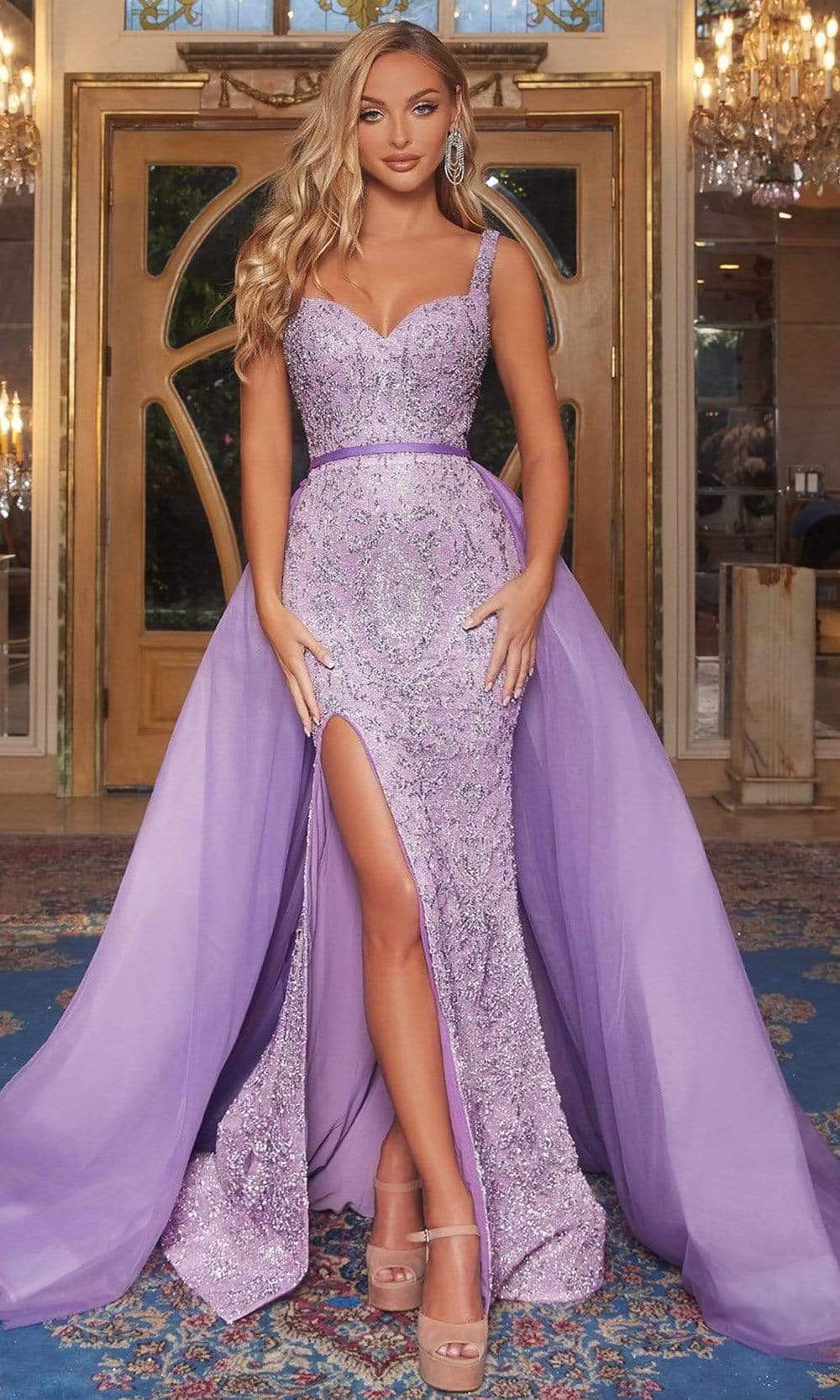 Portia and Scarlett PS22068 in Purple