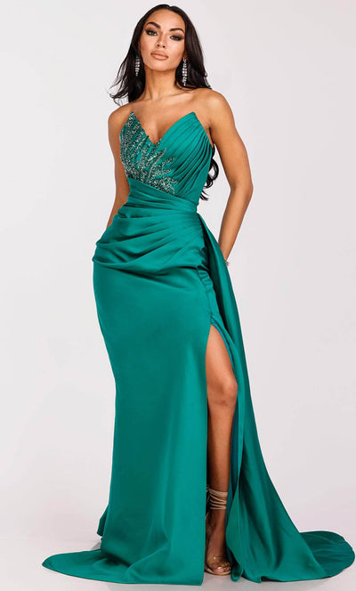 Terani Couture 231P0062 in Green