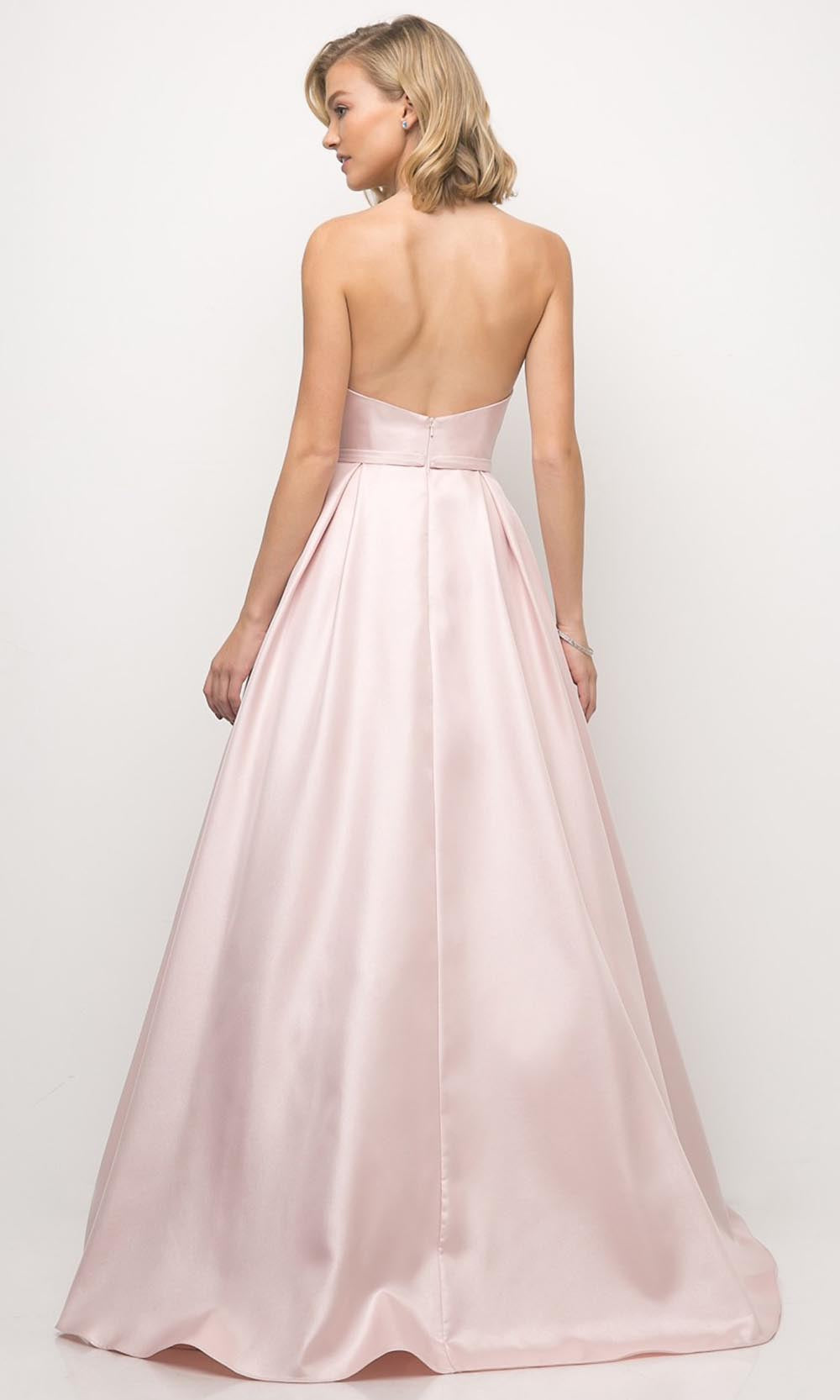 Cinderella Divine - UE008 Sweetheart A-Line Gown In Pink